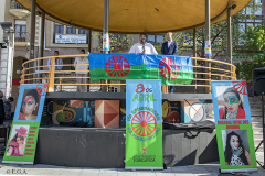 Conmemoración del Día Internacional del Pueblo Gitano, organizado por Asociación intercultural Arate Caló.