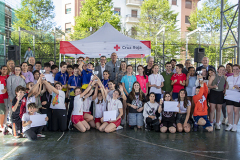 Gincana de la XXI edición de los talleres de PPAA impartidos por la Asamblea Local de Cruz Roja Torrelavega. 