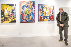 Inauguración de “Retrospectiva” Exposición del Grupo independiente de pintura Pisano.