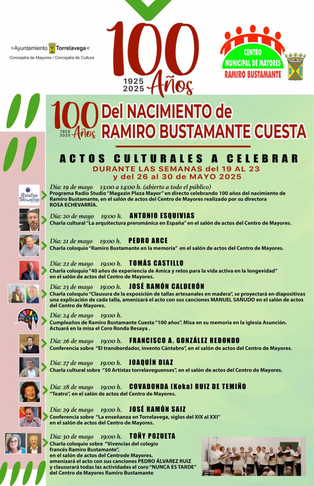 100 años del nacimiento de Ramiro Bustamante Cuesta
