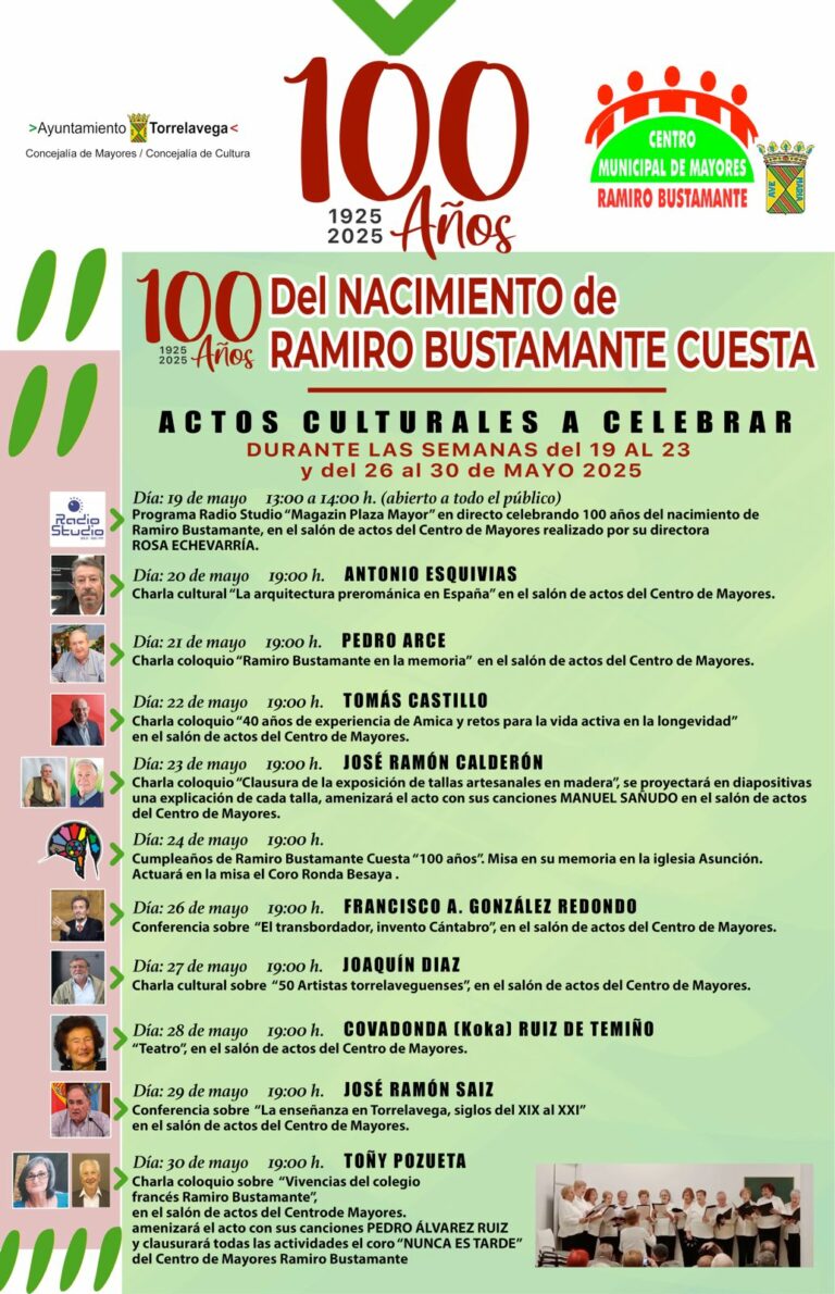 100 años del nacimiento de Ramiro Bustamante Cuesta