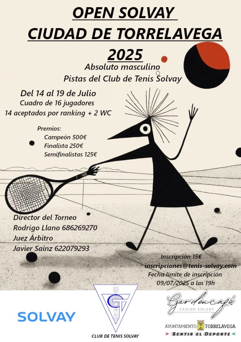Open Solvay Ciudad de Torrelavega 2025