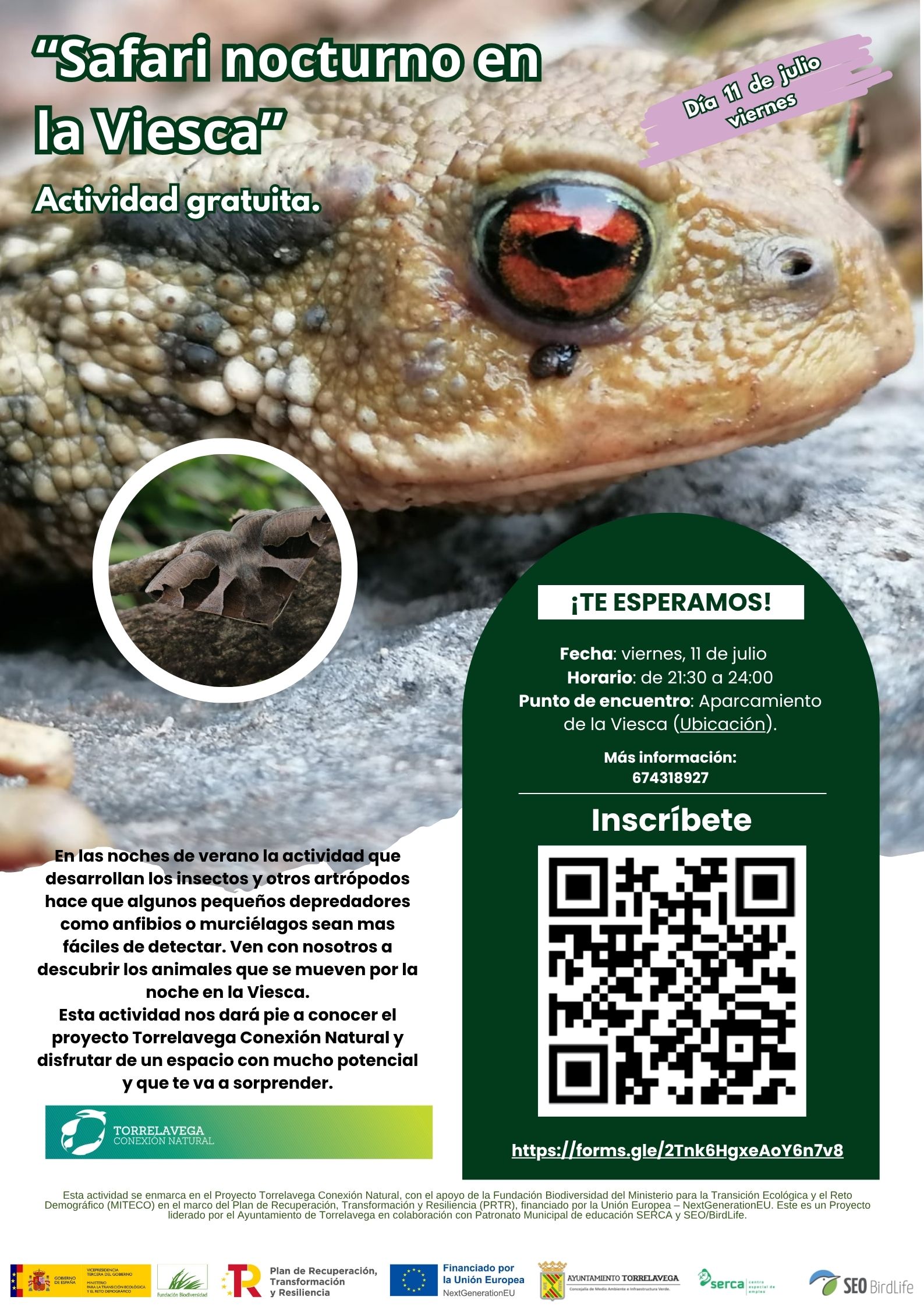 “Safari nocturno en La Viesca”