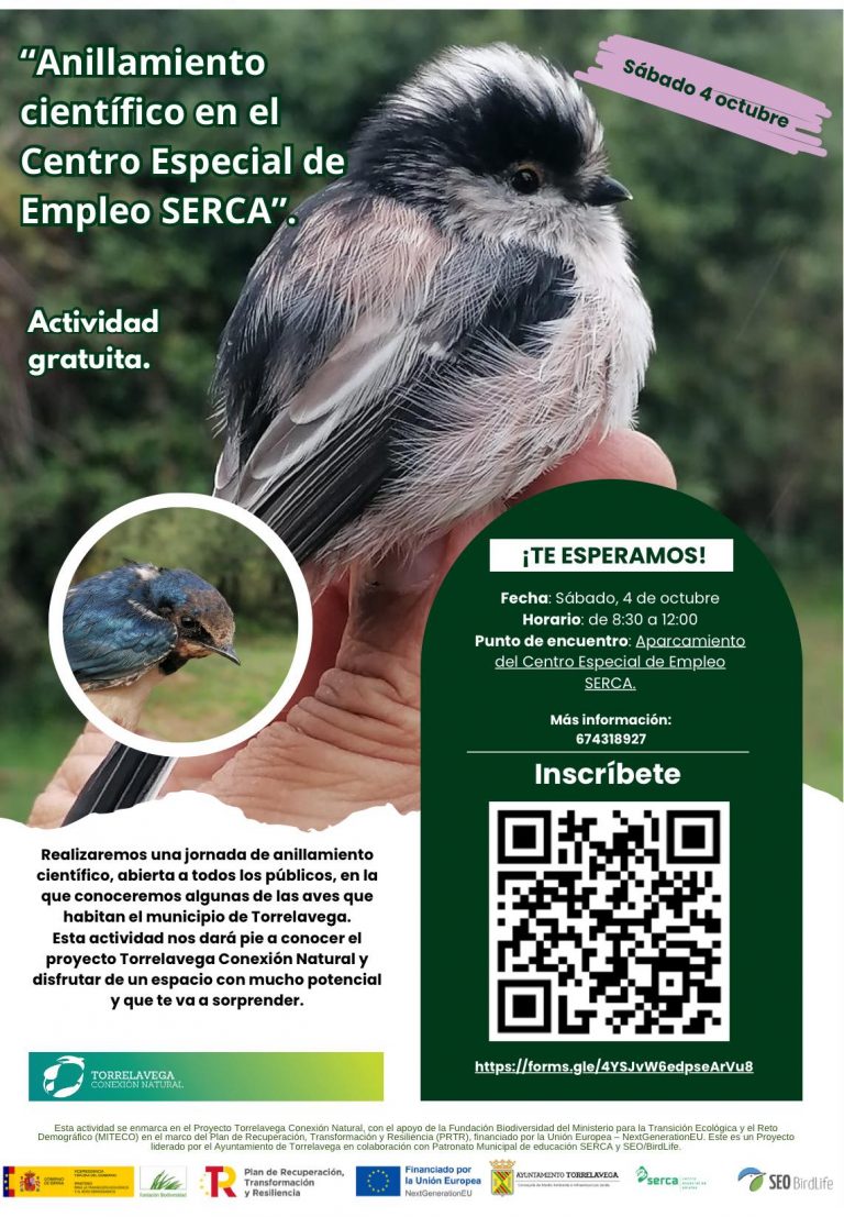 Anillamiento científico en el Serca