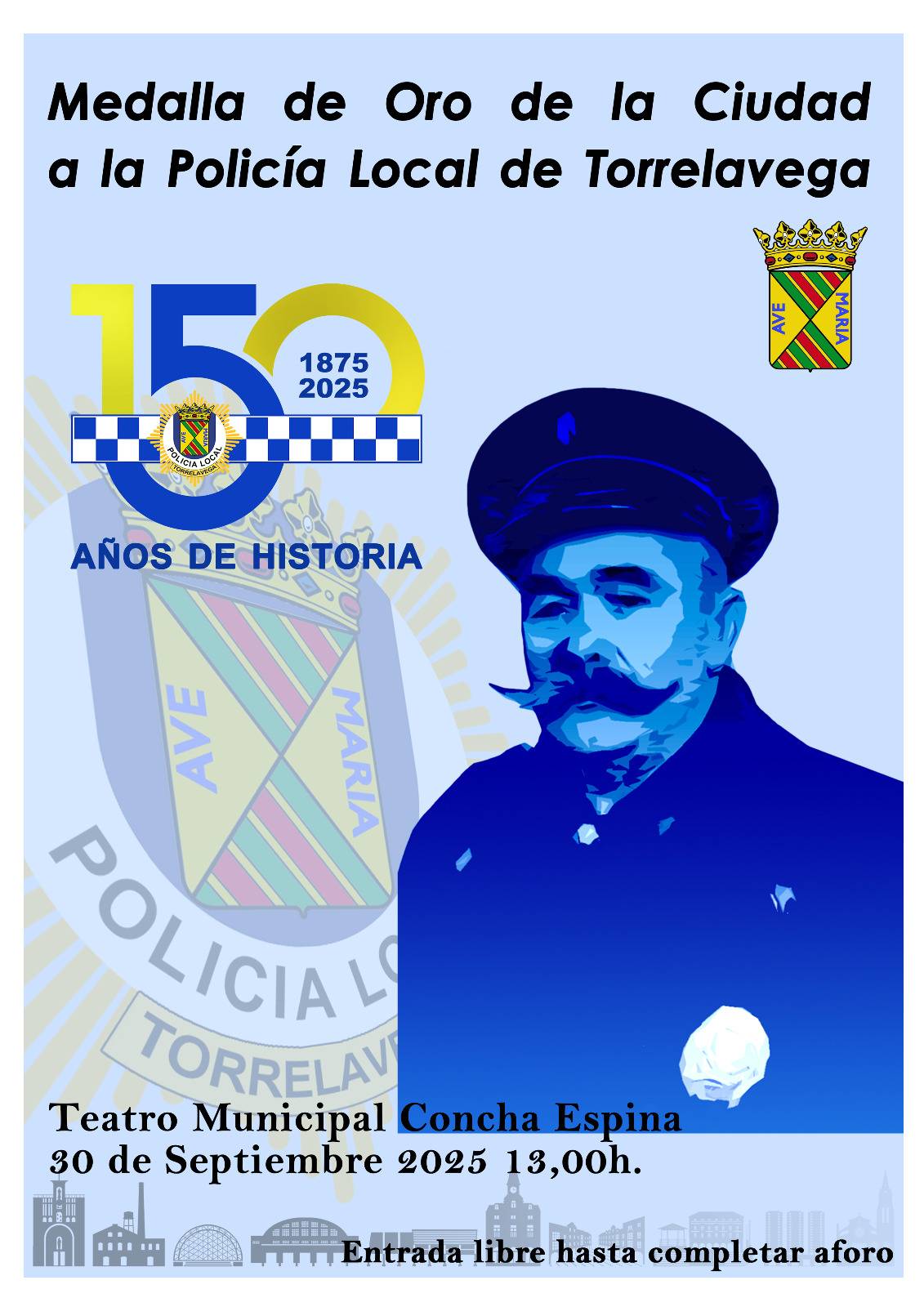 Medalla de Oro de la Ciudad a la Policía Local de Torrelavega