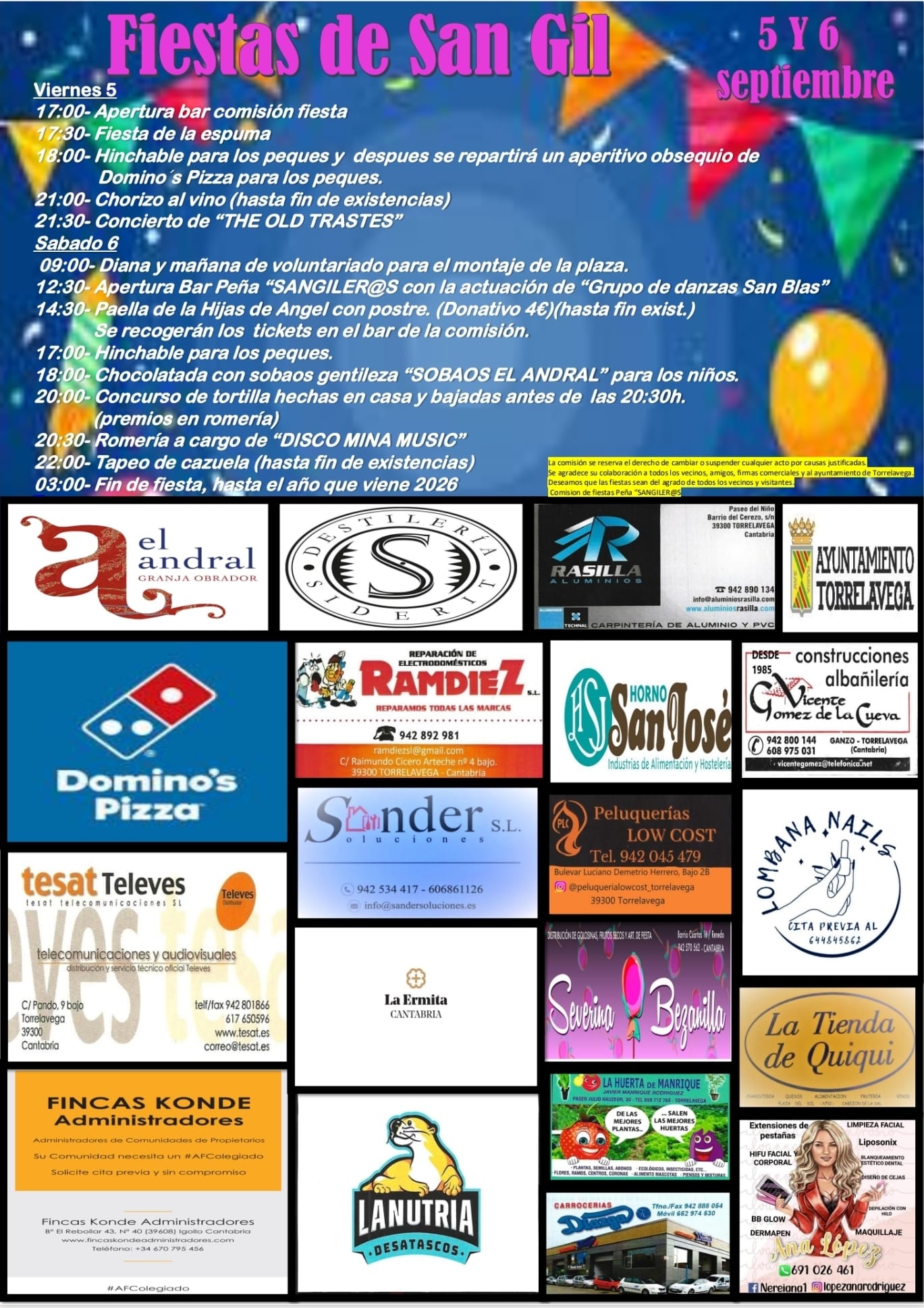 Fiestas de San Gil 2025