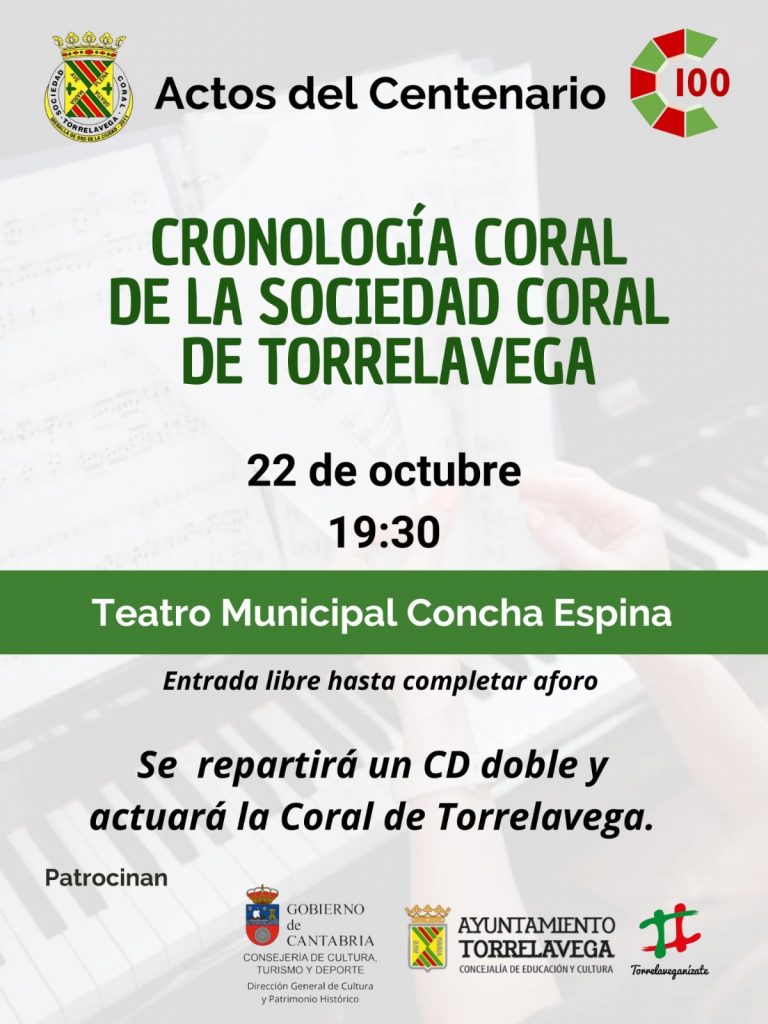 Cronología Coral de la Sociedad Coral de Torrelavega