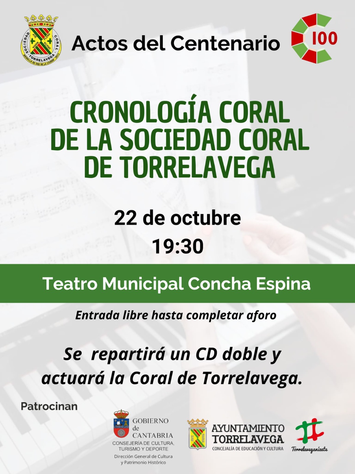 Cronología Coral de la Sociedad Coral de Torrelavega