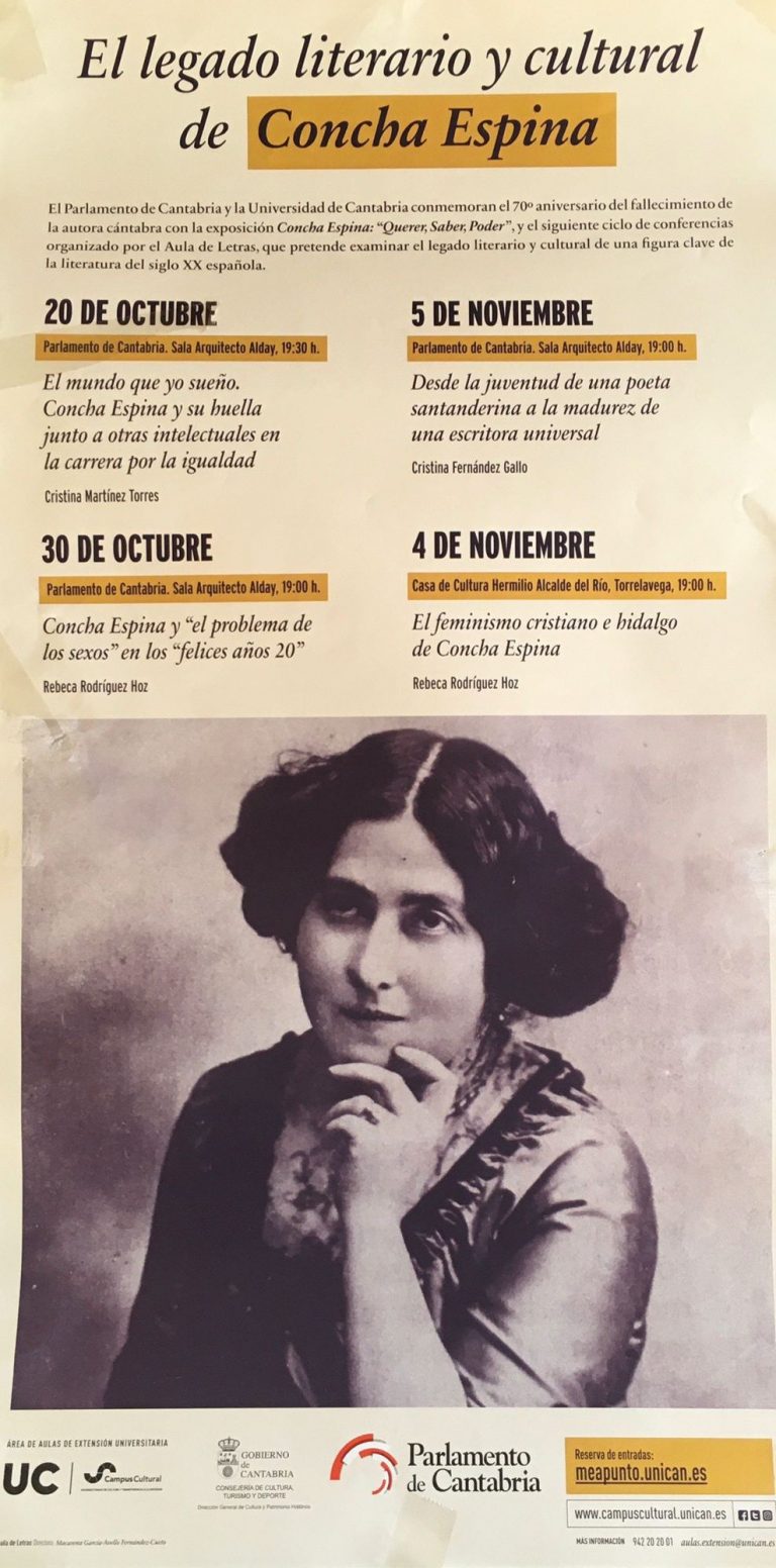 El legado literario y cultural de Concha Espina