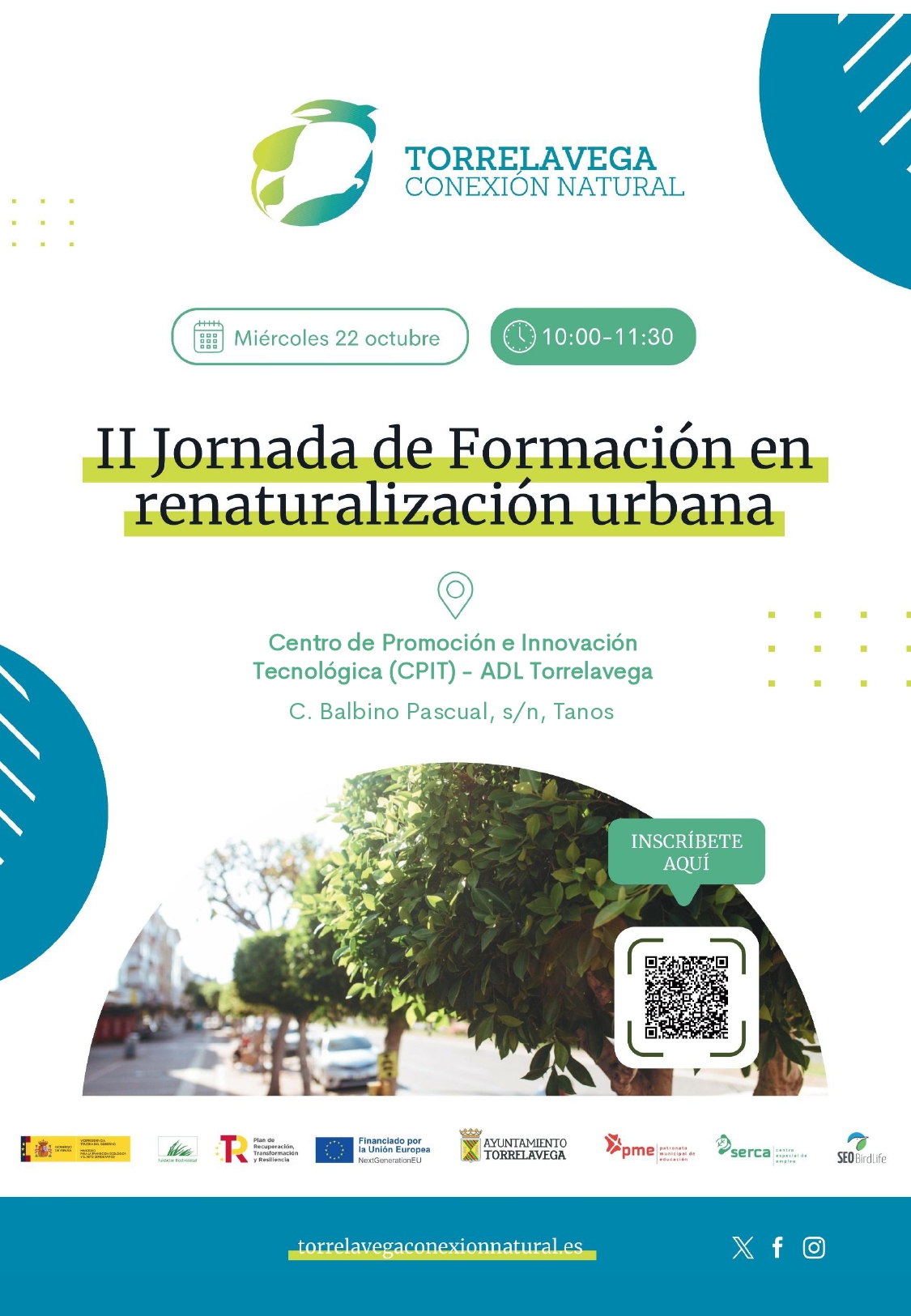 II Jornada de Formación en Renaturalización Urbana