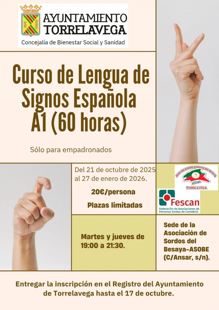 Curso de Lengua de Signos