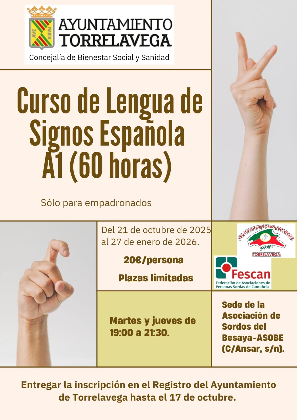 Curso de Lengua de Signos
