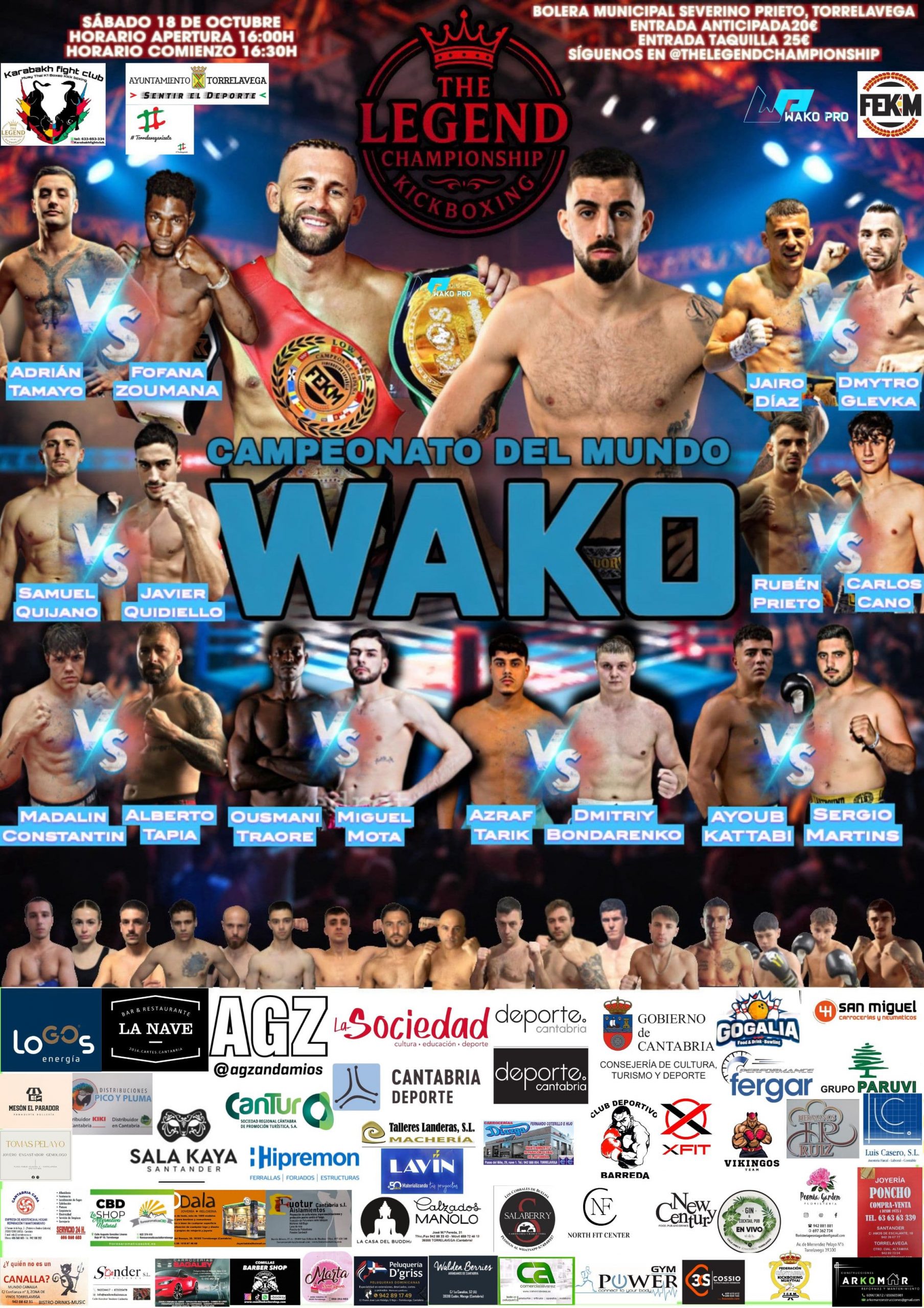 Campeonato del Mundo WAKO Pro de Kickboxing