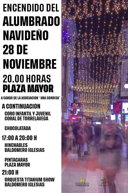 Encendido del alumbrado navideño