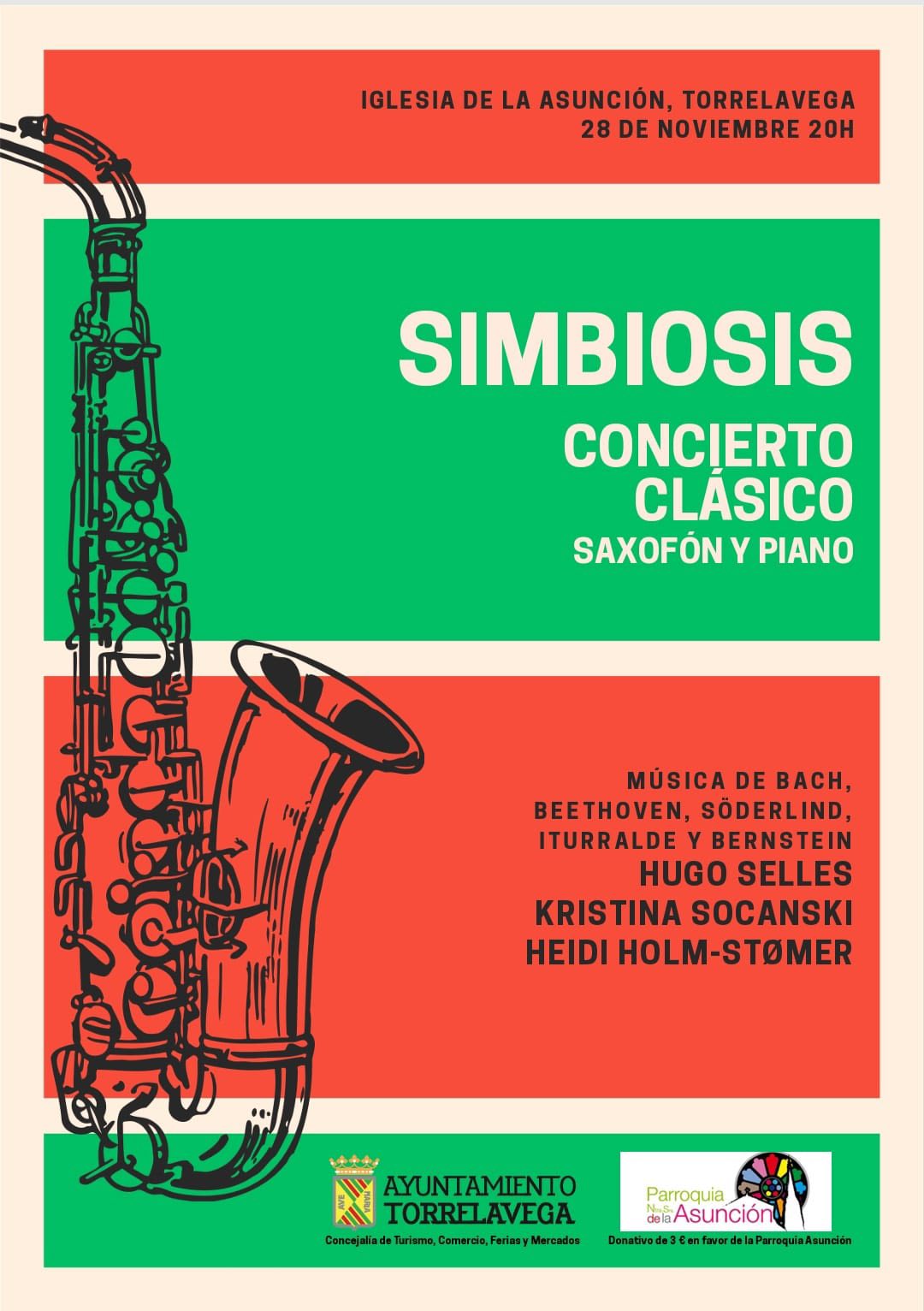 Simbiosis Saxofón y piano