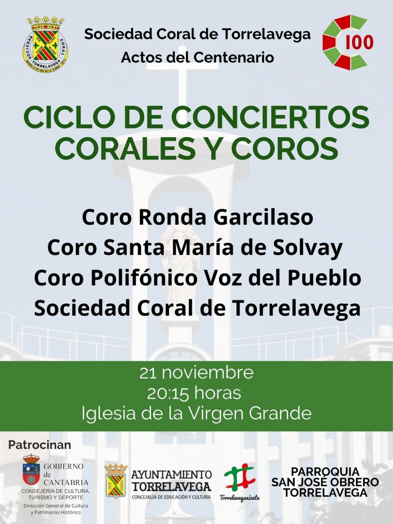«Nuevo concierto de corales y coros en el Centenario de La Coral»