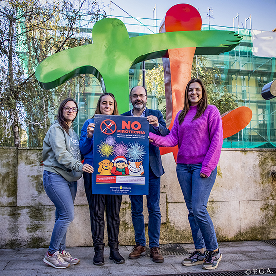 «No a la pirotecnia»