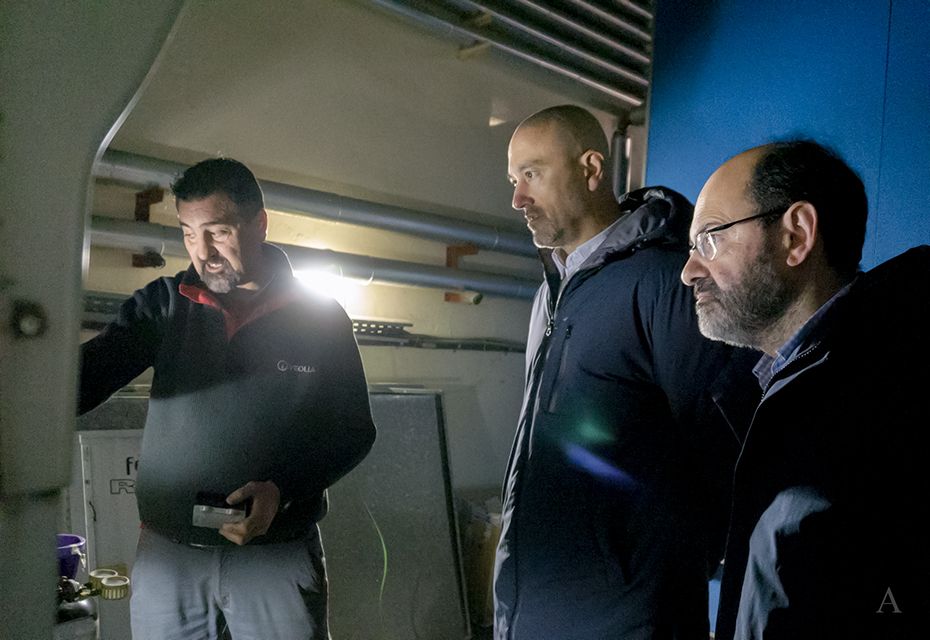 Javier López Estrada y José Luis Urraca