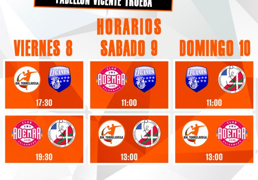 Torrelavega acoge por primera vez el Sector Estatal Infantil de balonmano