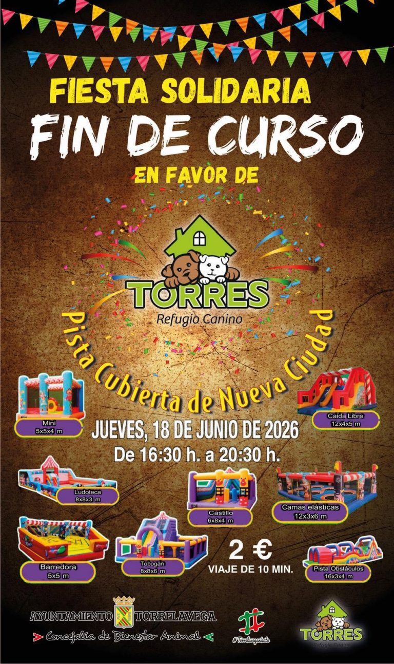 Fiesta solidaria a favor del Refugio Canino de Torres