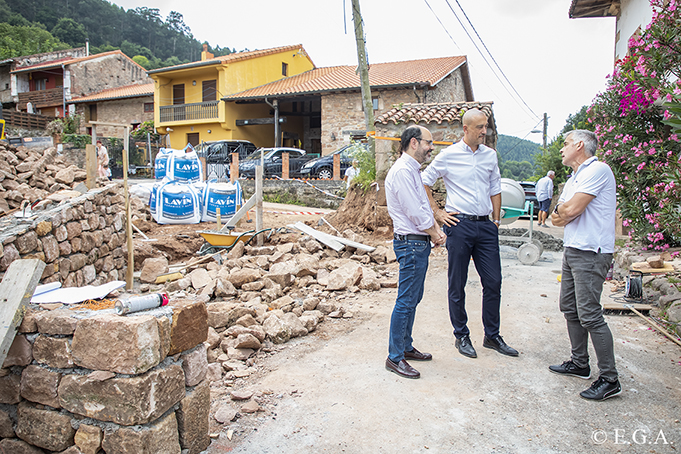 Comienzan las obras de la Plaza de las Ánimas, en Viérnoles