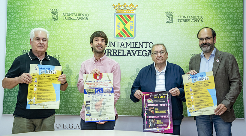 La II Semana del Mayor llevará actividades a los centros de mayores de Torrelavega del 1 al 17 de octubre